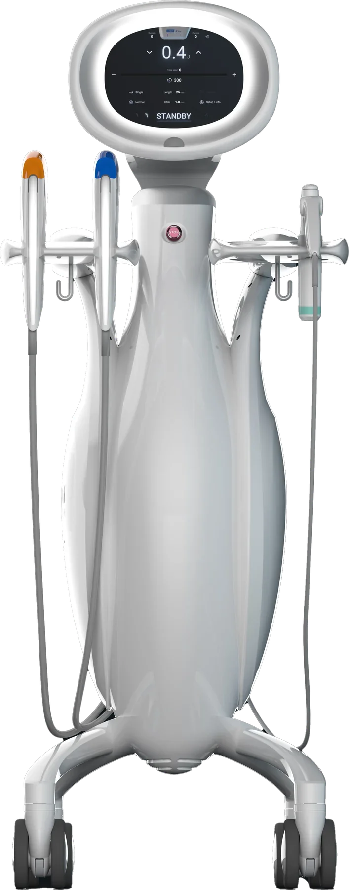 Shurink Universe equipo, vista frontal