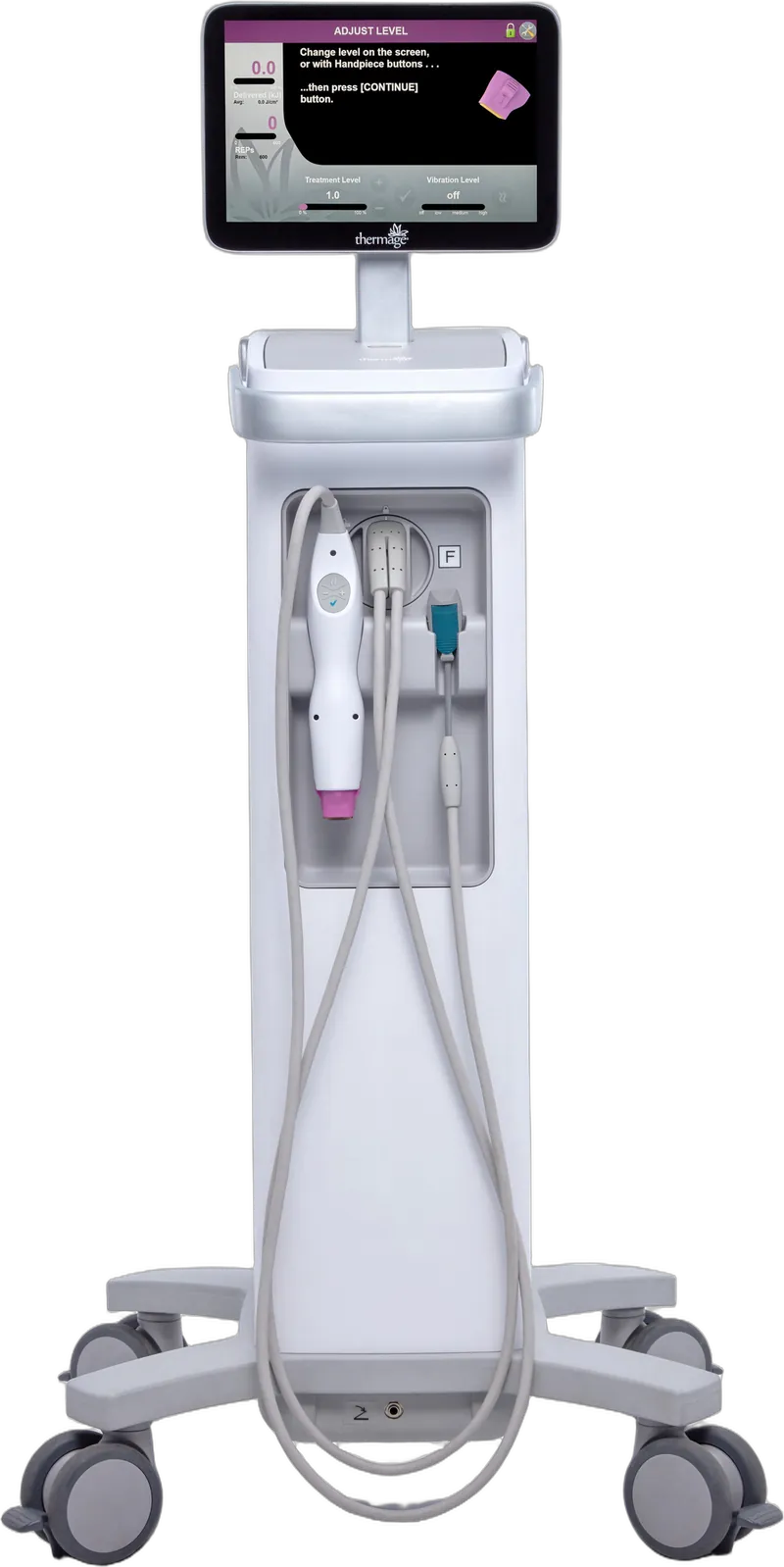 Thermage FLX equipo, vista frontal